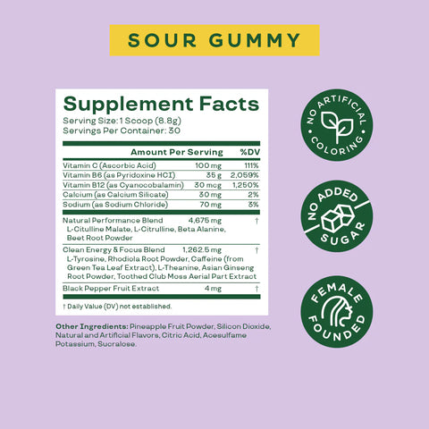 High Energy Pre-Workout