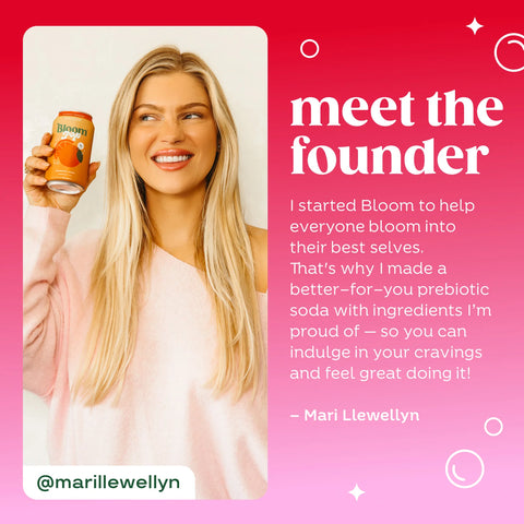 Bloom Pop™ Prebiotic Soda