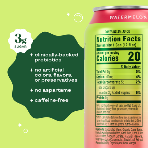 Bloom Pop™ Prebiotic Soda